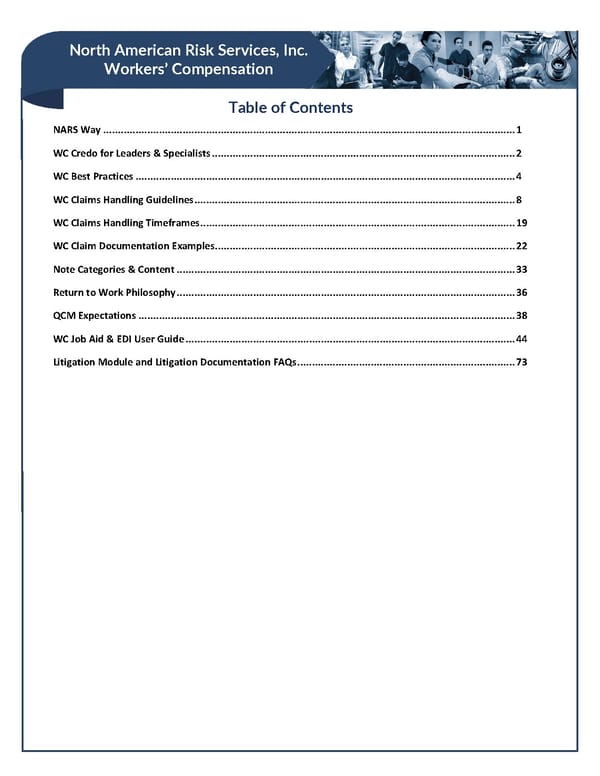 Y(Our) Workers' Compensation Guidebook - The NARS Way - Page 2