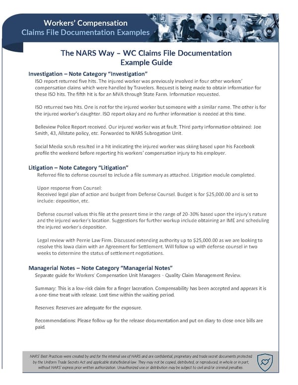 Y(Our) Workers' Compensation Guidebook - The NARS Way - Page 27