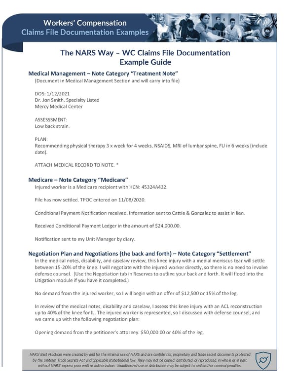 Y(Our) Workers' Compensation Guidebook - The NARS Way - Page 28