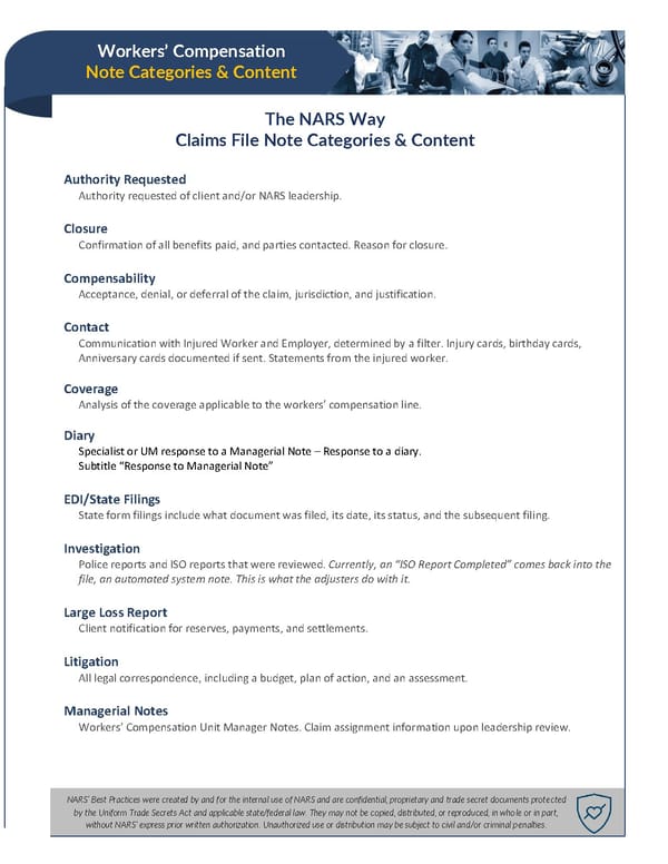 Y(Our) Workers' Compensation Guidebook - The NARS Way - Page 33