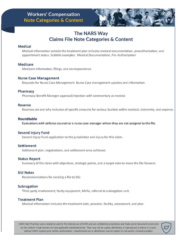 Y(Our) Workers' Compensation Guidebook - The NARS Way - Page 34