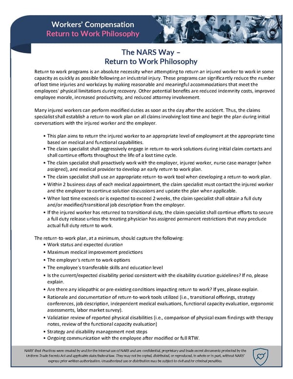 Y(Our) Workers' Compensation Guidebook - The NARS Way - Page 36