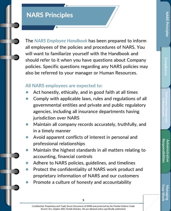 NARS Playbook - Adjusters - Page 5