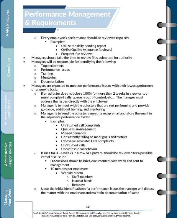 NARS Playbook - Managers - Page 10